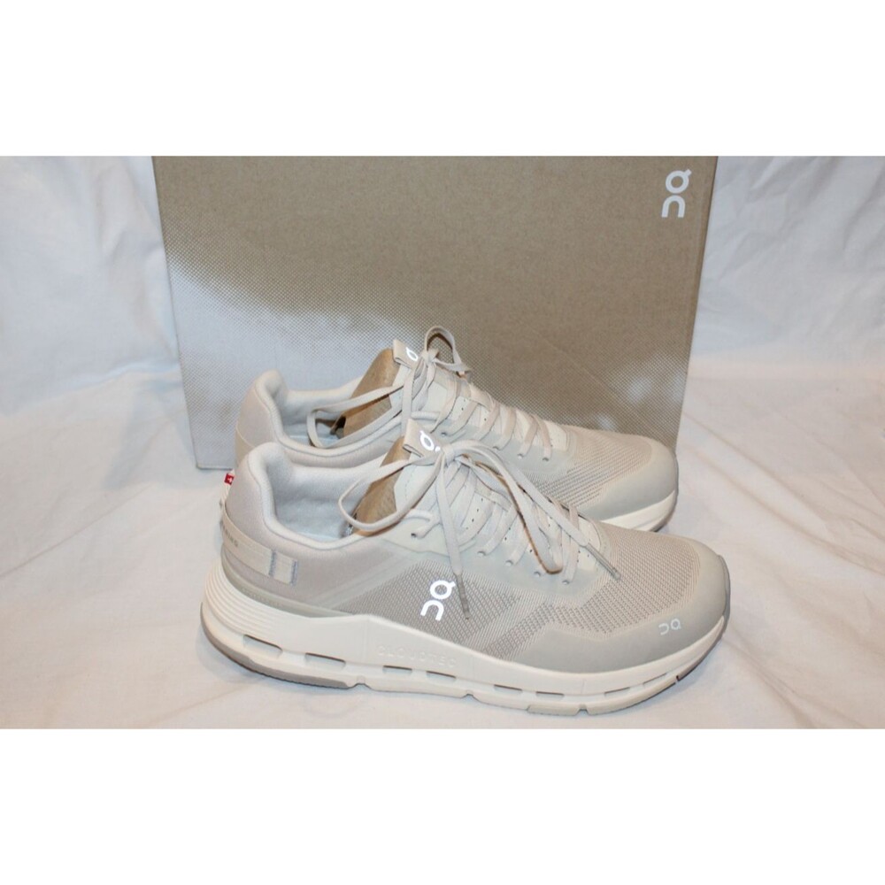 ON CLOUD MEN'S CLOUDNOVA 2 TT RUNNING ATHLETIC SNEAKERS SAND IVORY NIB SZ 9